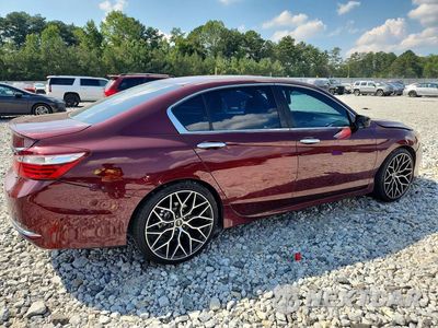 Trzecie zdjęcie samochodu z tyłu: 2017 HONDA ACCORD SPORT VIN:1HGCR2F56HA301431 - miniatura