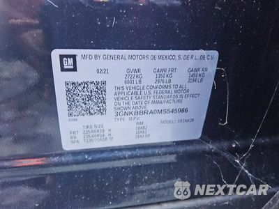 Zdjęcie 13 z 13 samochodu: 2021 CHEVROLET BLAZER 1LT VIN:3GNKBBRA0MS545986 - miniatura