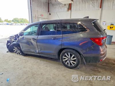 Drugie zdjęcie samochodu z przodu: 2019 HONDA PILOT EXL VIN:5FNYF6H53KB101686 - miniatura