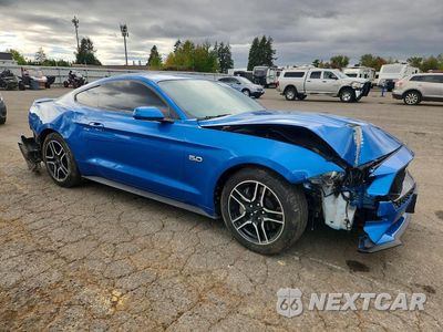 Czwarte zdjęcie samochodu z boku: 2021 FORD MUSTANG GT VIN:1FA6P8CF9M5150112 - miniatura