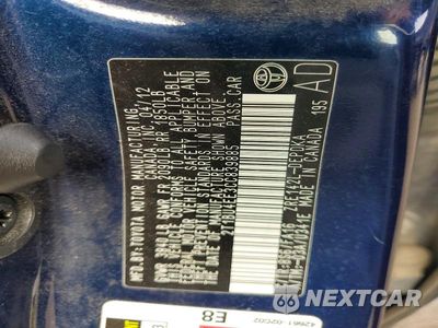Zdjęcie 12 z 12 samochodu: 2012 TOYOTA COROLLA L VIN:2T1BU4EE3CC839885 - miniatura