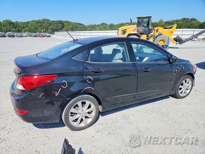 Trzecie zdjęcie samochodu z tyłu: 2014 HYUNDAI ACCENT GLS VIN:KMHCU4AE2EU767993 - miniatura