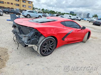Trzecie zdjęcie samochodu z tyłu: 2024 CHEVROLET CORVETTE STINGRAY 2LT VIN:1G1YB2D44R5120544 - miniatura