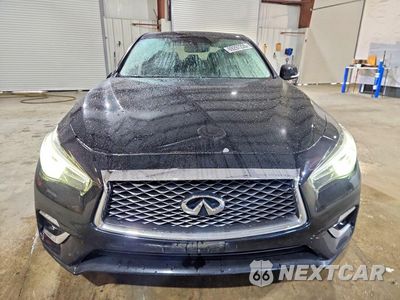 Piąte zdjęcie samochodu w środku: 2018 INFINITI Q50 3.0T LUXE VIN:JN1EV7AR0JM438270 - miniatura