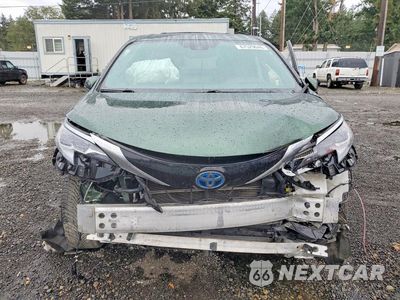 Piąte zdjęcie samochodu w środku: 2023 TOYOTA SIENNA PLATINUM 7-PASSENGER VIN:5TDESKFC6PS082871 - miniatura