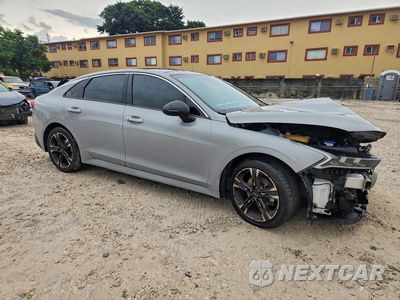 Czwarte zdjęcie samochodu z boku: 2022 KIA K5 GT LINE VIN:5XXG64J22NG111854 - miniatura