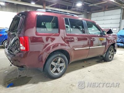 Trzecie zdjęcie samochodu z tyłu: 2010 HONDA PILOT TOURING VIN:5FNYF4H99AB019063 - miniatura