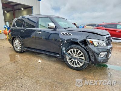 Czwarte zdjęcie samochodu z boku: 2017 INFINITI QX80 BASE VIN:JN8AZ2NF3H9647250 - miniatura