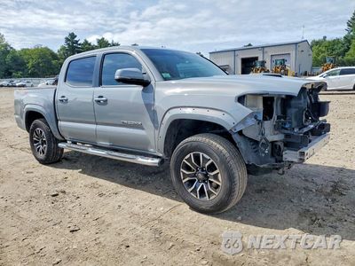Czwarte zdjęcie samochodu z boku: 2021 TOYOTA TACOMA TRD SPORT VIN:3TMCZ5AN4MM432099 - miniatura
