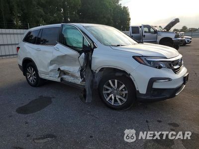 Czwarte zdjęcie samochodu z boku: 2020 HONDA PILOT EXL VIN:5FNYF5H58LB008481 - miniatura