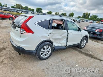 Trzecie zdjęcie samochodu z tyłu: 2013 HONDA CR-V EXL VIN:5J6RM4H79DL023795 - miniatura