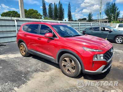 Czwarte zdjęcie samochodu z boku: 2023 HYUNDAI SANTA FE SE VIN:5NMS14AJ3PH544507 - miniatura