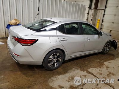 Trzecie zdjęcie samochodu z tyłu: 2021 NISSAN SENTRA SV VIN:3N1AB8CVXMY305525 - miniatura