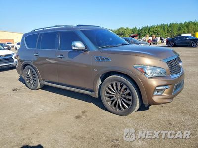 Czwarte zdjęcie samochodu z boku: 2017 INFINITI QX80 LIMITED VIN:JN8AZ2NE3H9156099 - miniatura