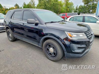 Czwarte zdjęcie samochodu z boku: 2019 FORD EXPLORER POLICE INTERCEPTOR VIN:1FM5K8AR7KGB55176 - miniatura