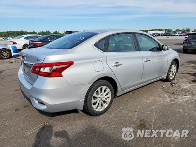 Trzecie zdjęcie samochodu z tyłu: 2018 NISSAN SENTRA SV VIN:3N1AB7APXJY216175 - miniatura