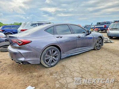 Trzecie zdjęcie samochodu z tyłu: 2021 ACURA TLX TECH A VIN:19UUB5F50MA017345 - miniatura