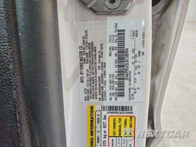 Zdjęcie 12 z 12 samochodu: 2020 FORD FUSION TITANIUM VIN:3FA6P0SU3LR158994 - miniatura