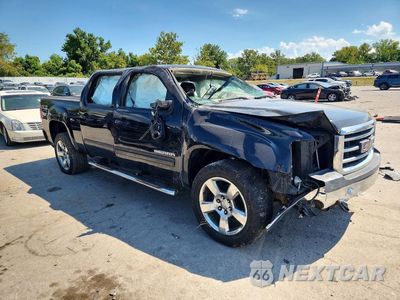 Czwarte zdjęcie samochodu z boku: 2013 GMC SIERRA K1500 SLT VIN:3GTP2WE70DG299833 - miniatura