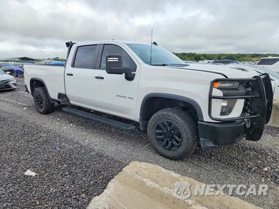 Czwarte zdjęcie samochodu z boku: 2021 CHEVROLET SILVERADO K2500 HEAVY DUTY VIN:1GC1YLE74MF137515 - miniatura