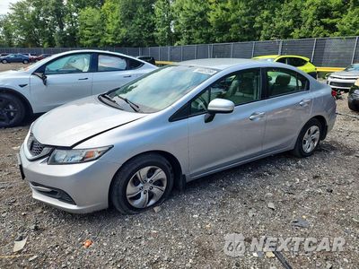 2014 HONDA CIVIC LX 2HGFB2F57EH525533 - główne zdjęcie licytacji z USA - miniatura