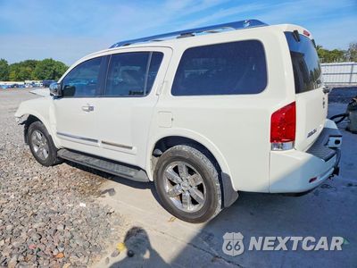 Drugie zdjęcie samochodu z przodu: 2010 NISSAN ARMADA PLATINUM VIN:5N1AA0NE2AN609936 - miniatura