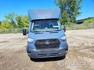 Piąte zdjęcie samochodu w środku: 2021 FORD TRANSIT DELIVERY TRUCK VIN:1FDDF6P80MKA70036 - miniatura