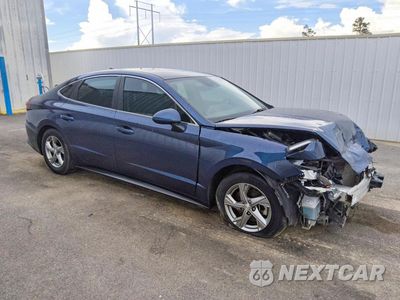 Czwarte zdjęcie samochodu z boku: 2021 HYUNDAI SONATA SE VIN:5NPEG4JA7MH104896 - miniatura