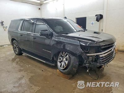 Czwarte zdjęcie samochodu z boku: 2022 CHEVROLET SUBURBAN K1500 LT VIN:1GNSKCKD1NR355208 - miniatura