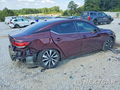 Trzecie zdjęcie samochodu z tyłu: 2023 NISSAN SENTRA SV VIN:3N1AB8CV3PY234172 - miniatura