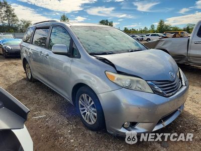 Czwarte zdjęcie samochodu z boku: 2011 TOYOTA SIENNA XLE 8-PASSENGER VIN:5TDYK3DC7BS053233 - miniatura