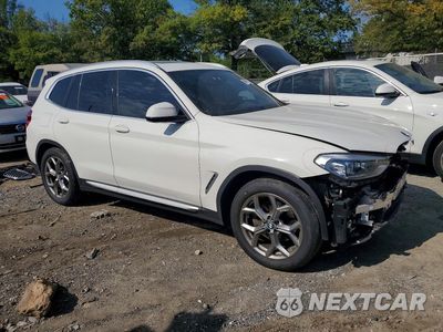 Czwarte zdjęcie samochodu z boku: 2020 BMW X3 XDRIVE30I VIN:5UXTY5C0XL9C41306 - miniatura