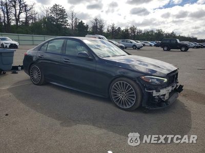 Czwarte zdjęcie samochodu z boku: 2022 MERCEDES-BENZ C 300 4MATIC VIN:W1KAF4HBXNR050980 - miniatura