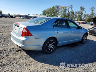 Trzecie zdjęcie samochodu z tyłu: 2010 FORD FUSION HYBRID VIN:3FADP0L30AR406550 - miniatura
