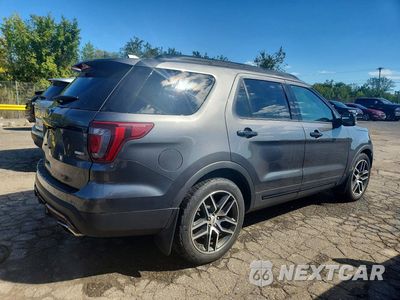 Trzecie zdjęcie samochodu z tyłu: 2016 FORD EXPLORER SPORT VIN:1FM5K8GT1GGA84146 - miniatura
