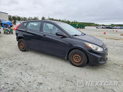 Czwarte zdjęcie samochodu z boku: 2013 HYUNDAI ACCENT GS VIN:KMHCT5AE5DU109608 - miniatura