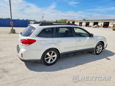 Trzecie zdjęcie samochodu z tyłu: 2013 SUBARU OUTBACK 2.5I LIMITED VIN:4S4BRCPC9D3240843 - miniatura