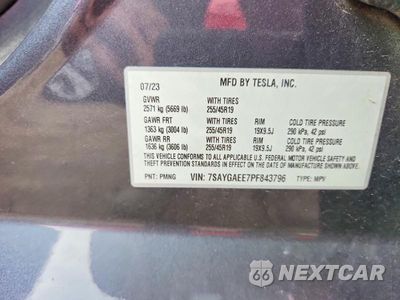 Zdjęcie 12 z 12 samochodu: 2023 TESLA MODEL Y VIN:7SAYGAEE7PF843796 - miniatura