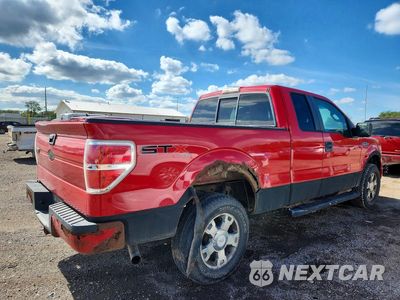 Trzecie zdjęcie samochodu z tyłu: 2010 FORD F150 SUPER CAB VIN:1FTEX1E81AKC34899 - miniatura