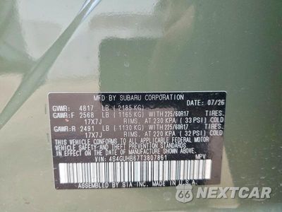 Zdjęcie 14 z 14 samochodu: 2026 SUBARU CROSSTREK VIN:4S4GUHB67T3807861 - miniatura