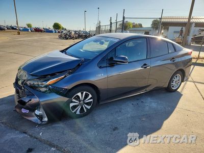 2018 TOYOTA PRIUS PRIME ADVANCED JTDKARFP8J3097026 - główne zdjęcie licytacji z USA - miniatura