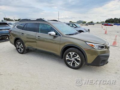 Czwarte zdjęcie samochodu z boku: 2021 SUBARU OUTBACK TOURING VIN:4S4BTGPD7M3180997 - miniatura
