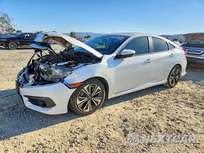 2018 HONDA CIVIC EXL JHMFC1F74JX028855 - główne zdjęcie licytacji z USA - miniatura