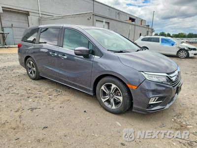 Czwarte zdjęcie samochodu z boku: 2019 HONDA ODYSSEY TOURING VIN:5FNRL6H80KB088581 - miniatura