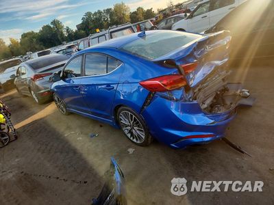 Drugie zdjęcie samochodu z przodu: 2017 HYUNDAI ELANTRA SPORT VIN:KMHD04LB0HU345227 - miniatura