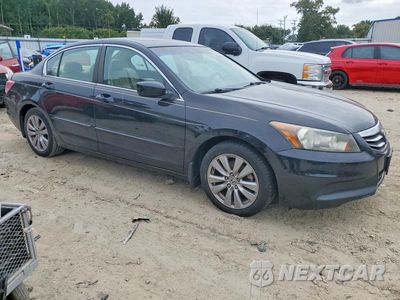 Czwarte zdjęcie samochodu z boku: 2012 HONDA ACCORD EXL VIN:1HGCP2F8XCA210946 - miniatura