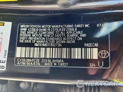 Zdjęcie 13 z 13 samochodu: 2018 TOYOTA C-HR VIN:NMTKHMBX1JR027384 - miniatura
