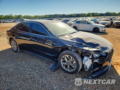 Czwarte zdjęcie samochodu z boku: 2021 HYUNDAI SONATA SEL VIN:KMHL14JA2MA160448 - miniatura