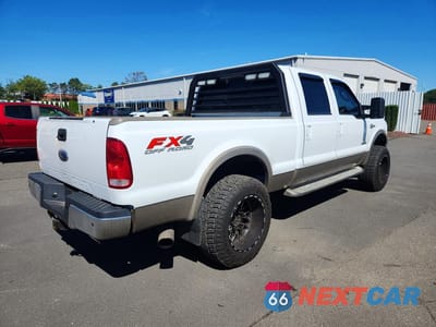 Trzecie zdjęcie samochodu z tyłu: 2006 FORD F250 SUPER DUTY VIN:1FTSW21P66EB29614 - miniatura