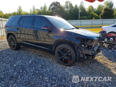 Czwarte zdjęcie samochodu z boku: 2022 CHEVROLET TRAVERSE PREMIER VIN:1GNERKKW1NJ185502 - miniatura